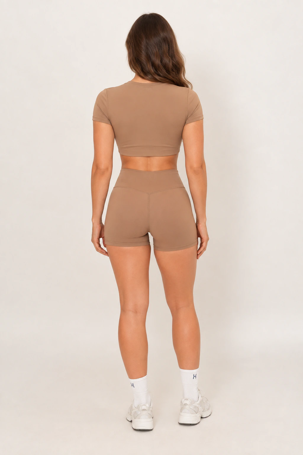 Aura Crop Top - Cappuccino – Produktansicht 3