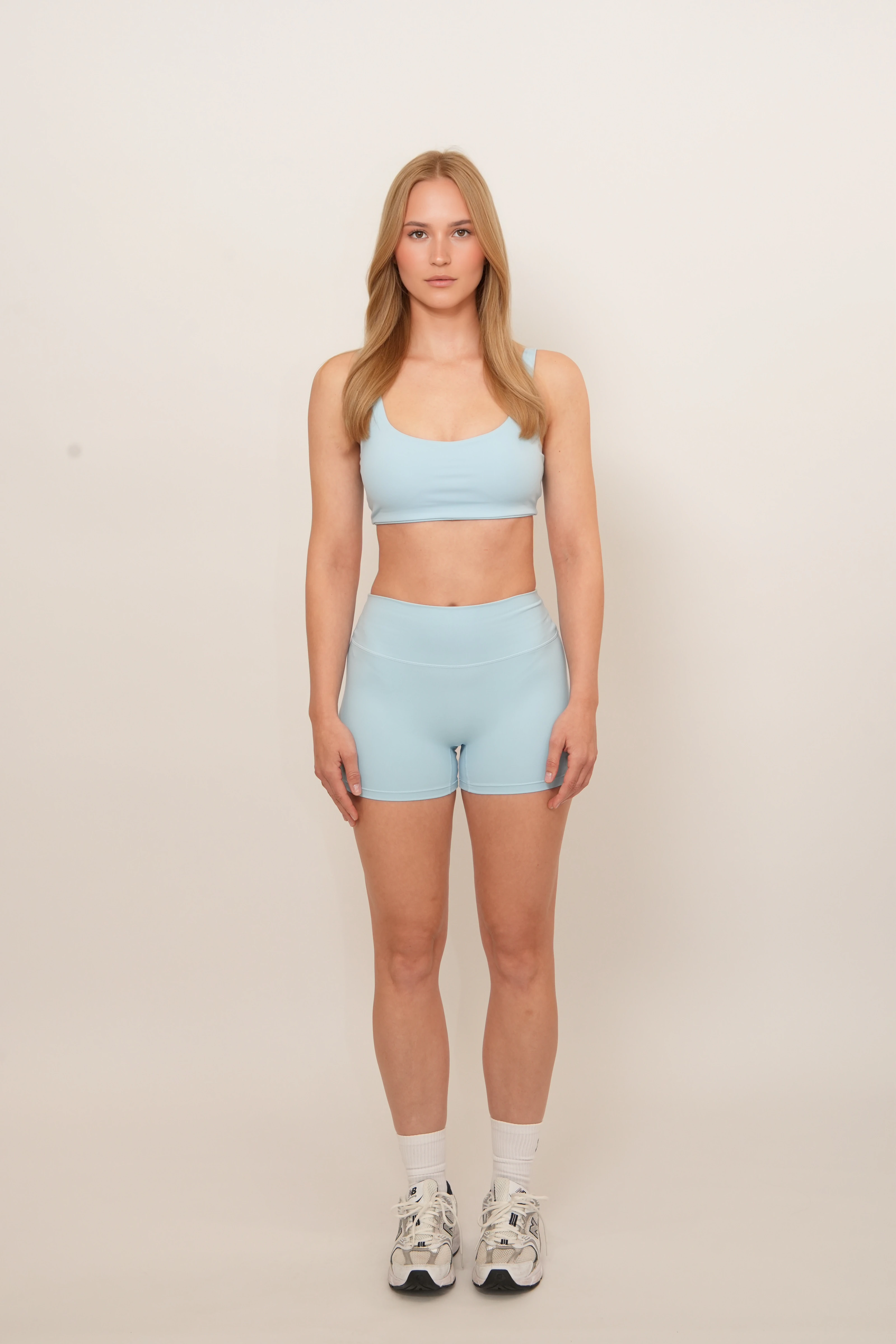 Aura Shorts - Powder Blue