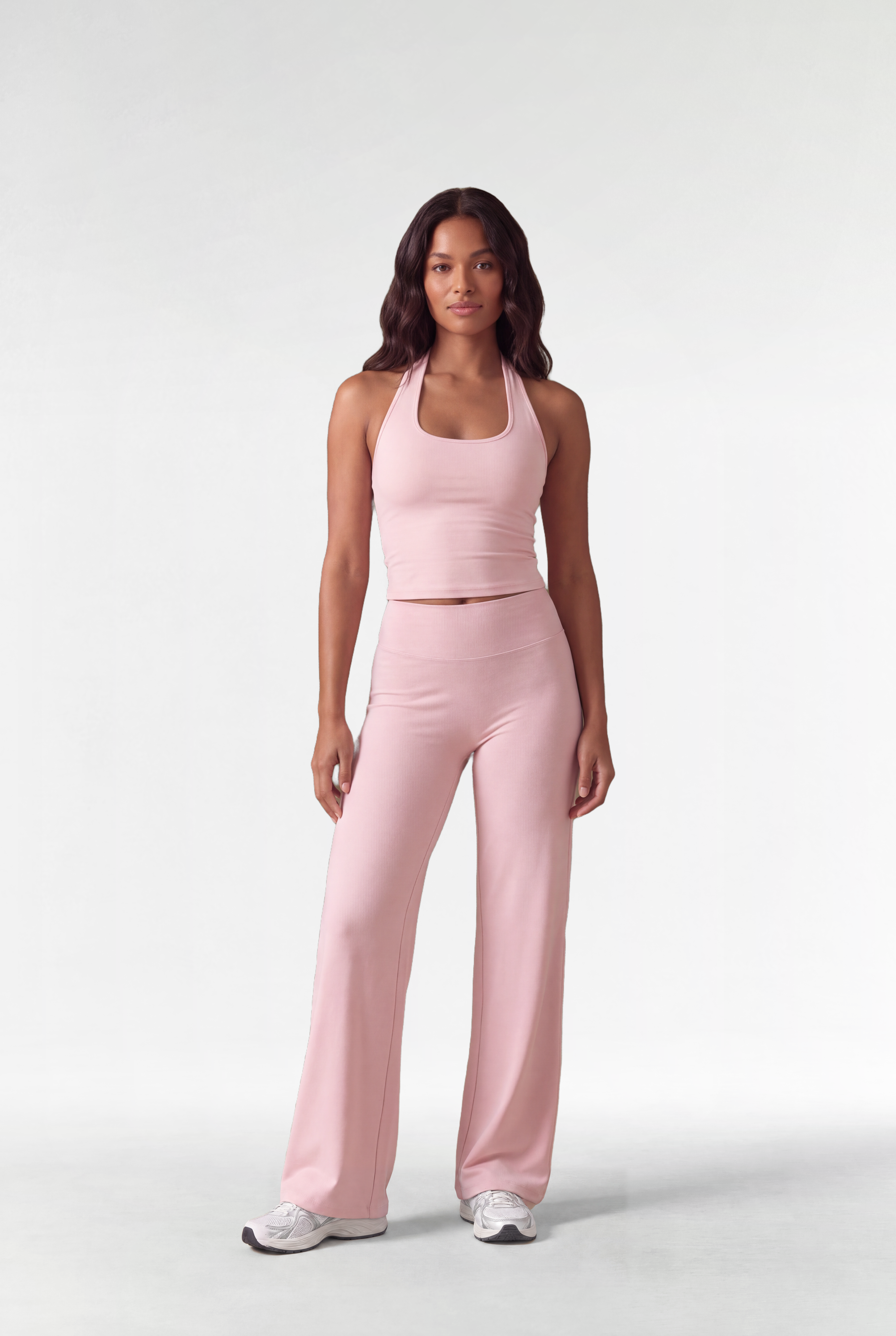 CLOUD° Neckholder Top mit integriertem BH – Blush