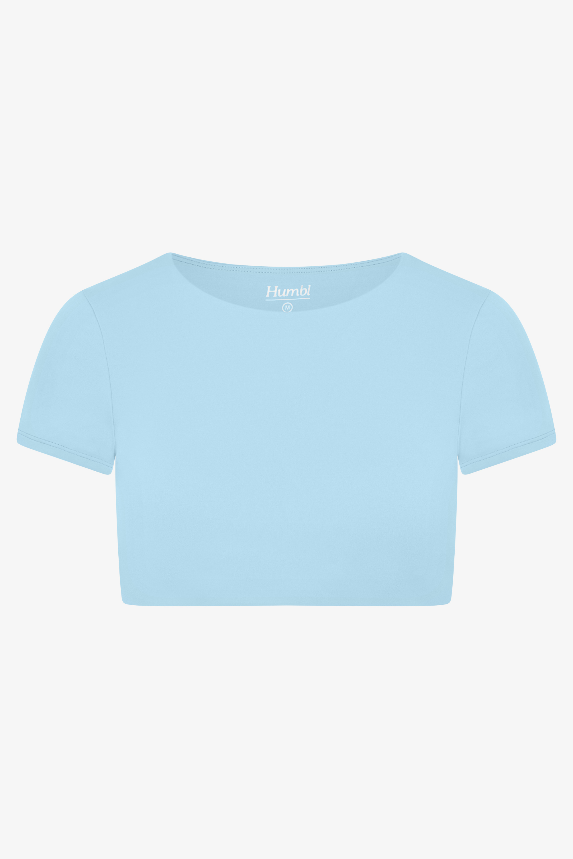 Aura Crop Top – Powder Blue – Produktansicht 4