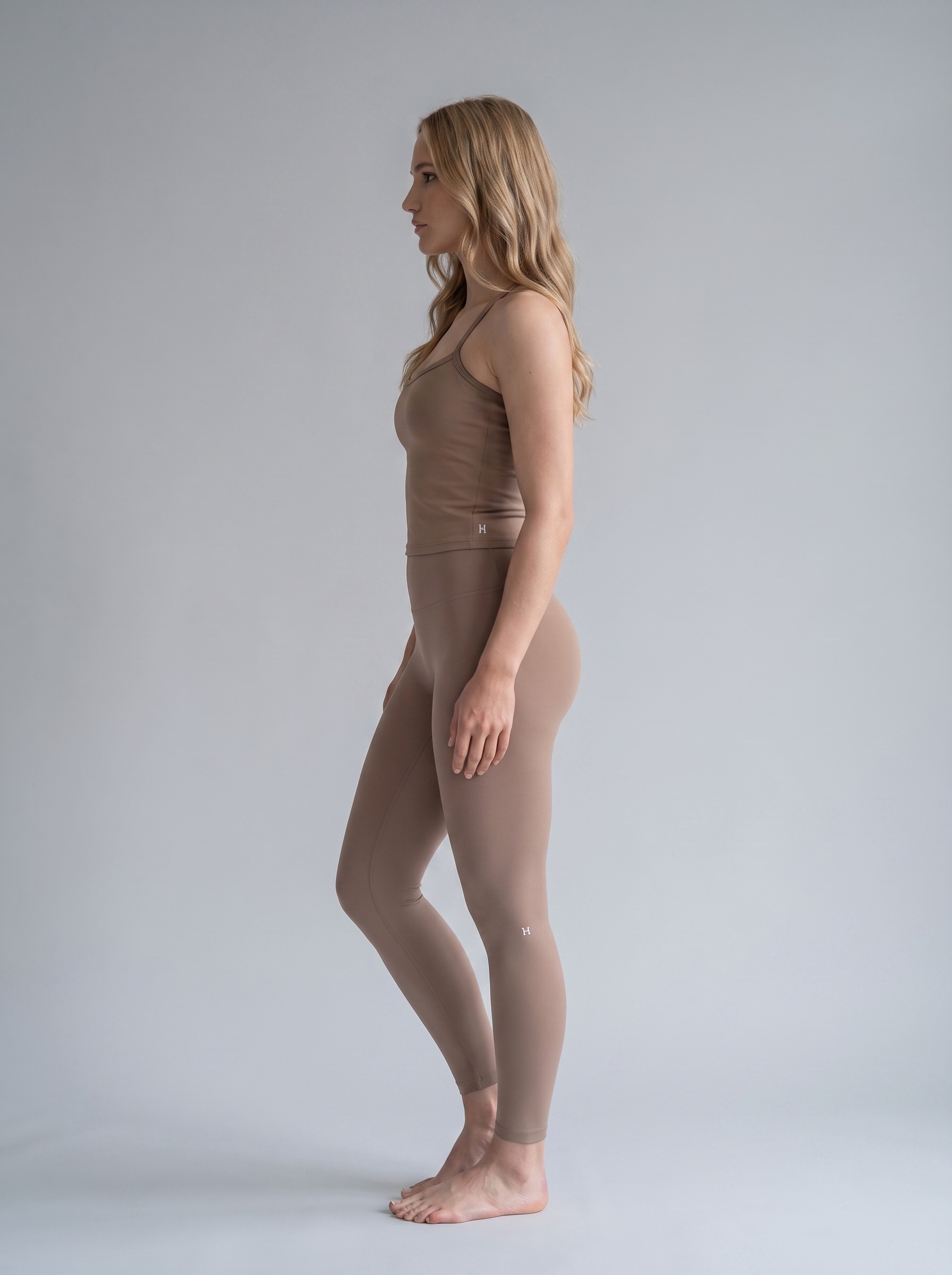 Aura Tank Top - Cappuccino