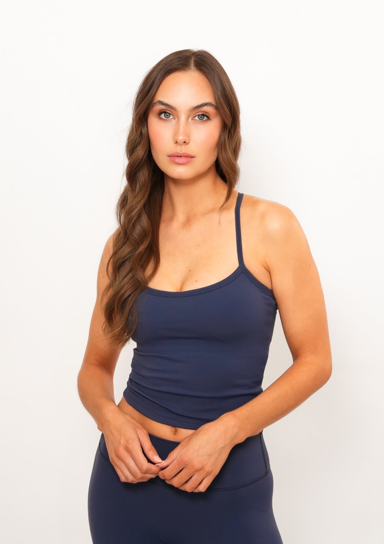 Aura Tank Top - Parisian Blue
