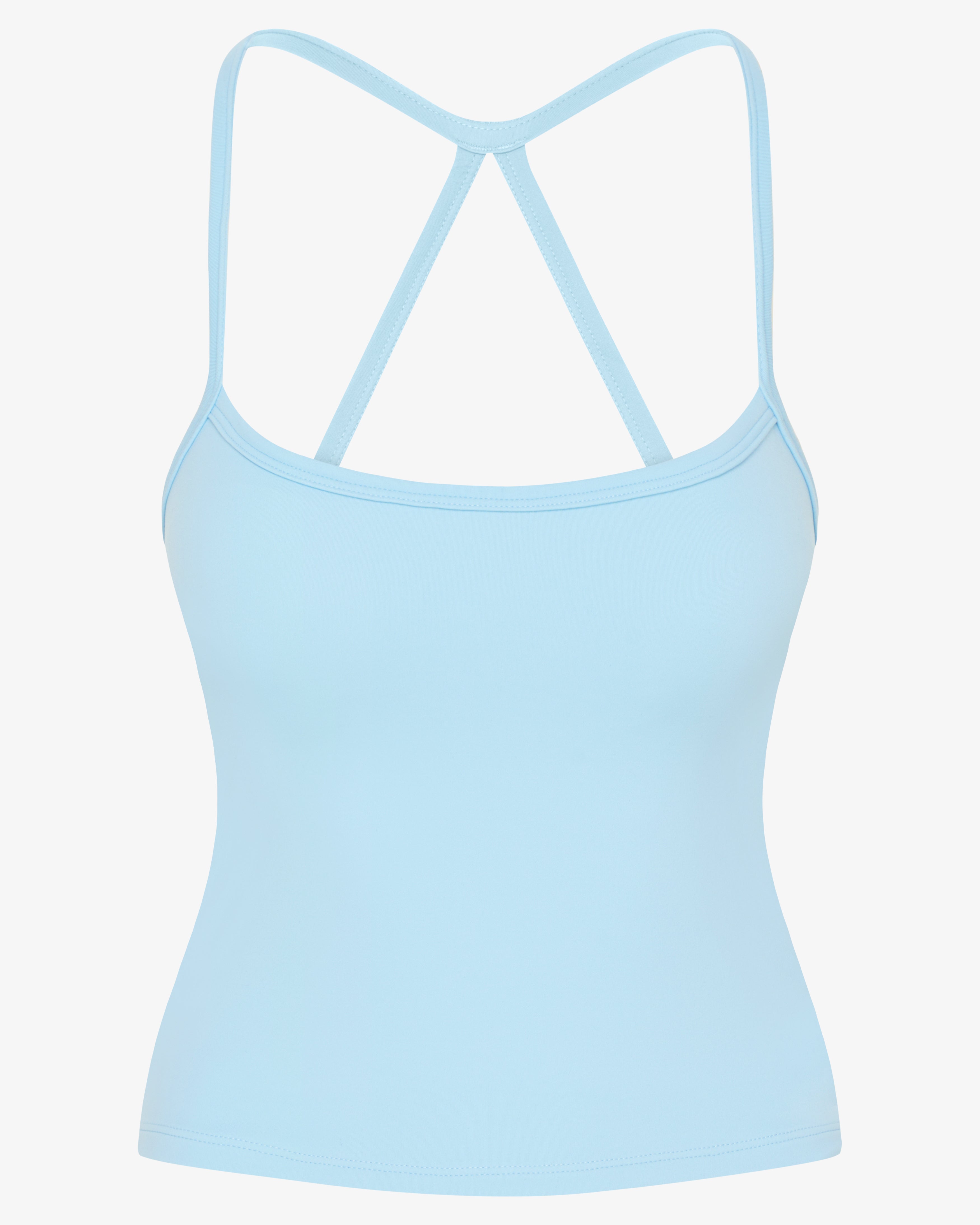 Aura Tank Top – Powder Blue – Produktansicht 4