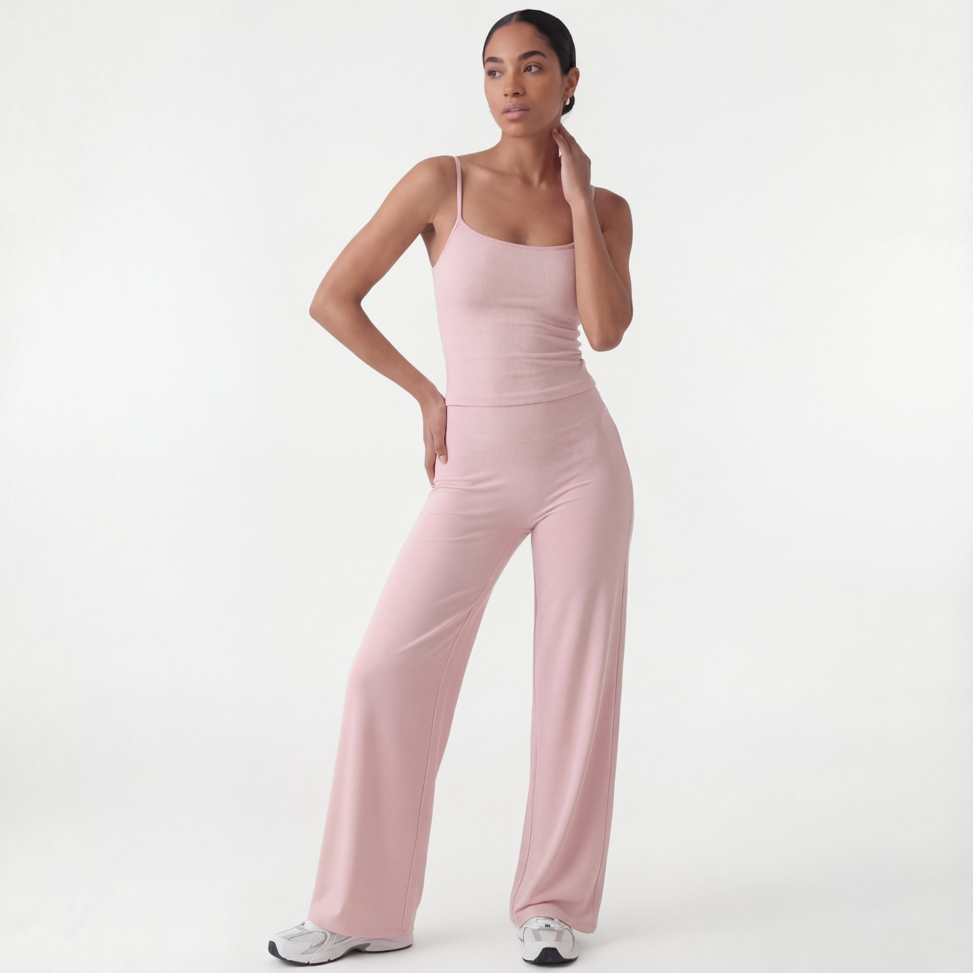 CLOUD° Flared Pants – Blush – Produktansicht 3