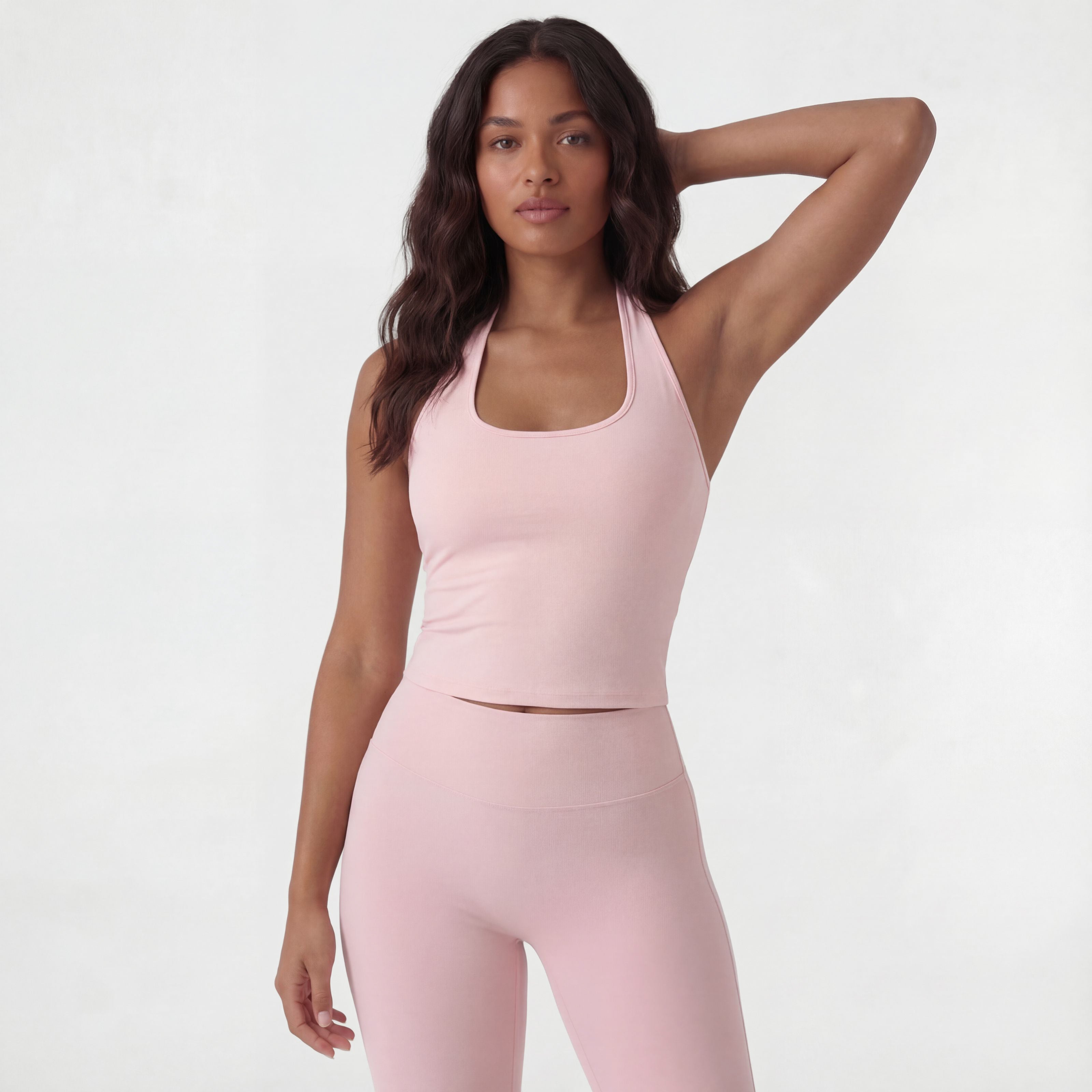 CLOUD° Neckholder Top mit integriertem BH – Blush